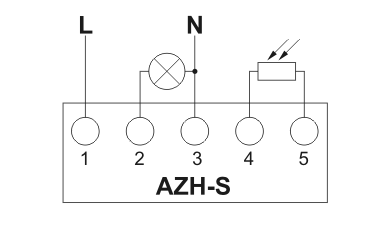 схема подключения AZH-S