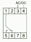 Схема подключения реле времени PCS-517.1