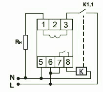 Схема подключения ограничителя мощности ОМ-3