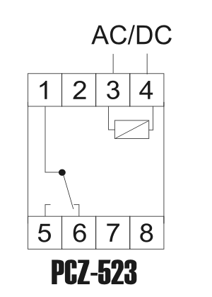 Схема подключения реле времени программируемые PCZ-523